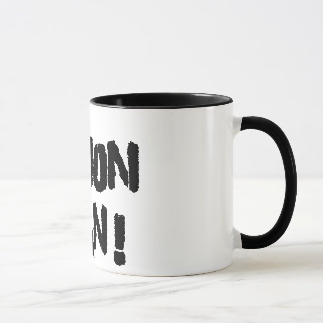 ¡C'Mon hombre! Taza (Derecha)