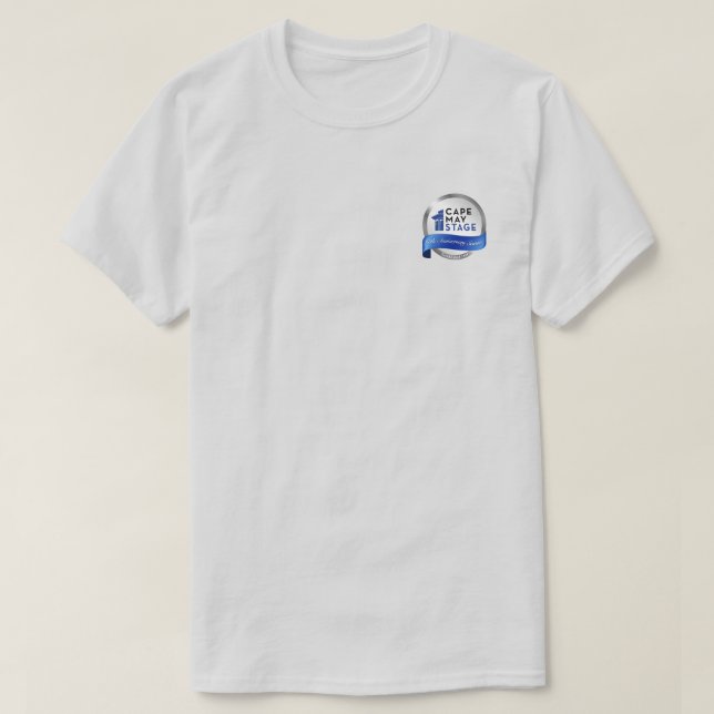 CMS 35° Aniversario camiseta masculina (Diseño del anverso)