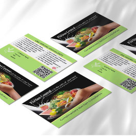 Coaching de tarjetas de negocios con oferta especi