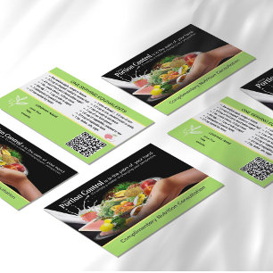 Coaching de tarjetas de negocios con oferta especi