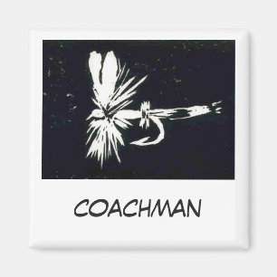 "Coachman" imán de pesca de mosca