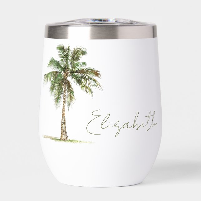 Coastal Palm Tree Personalized (Frente)