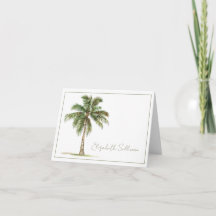 Coastal Palm Tree Personalized