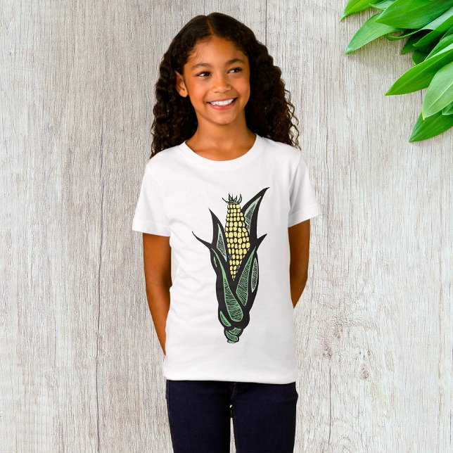 Cob de maíz Chicas camiseta (Subido por el creador)