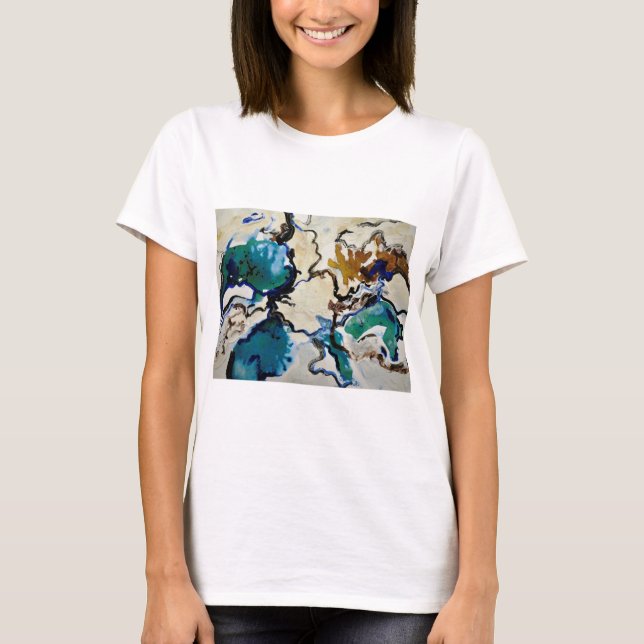 CobaltMoonDesign - laguna del azul de la camiseta (Anverso)