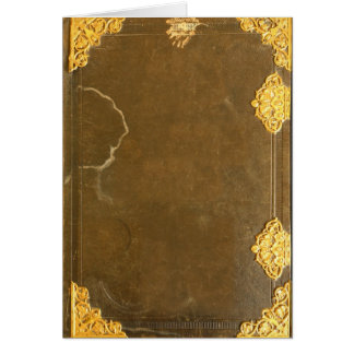 Cobertura de Oro y Viejo Libro