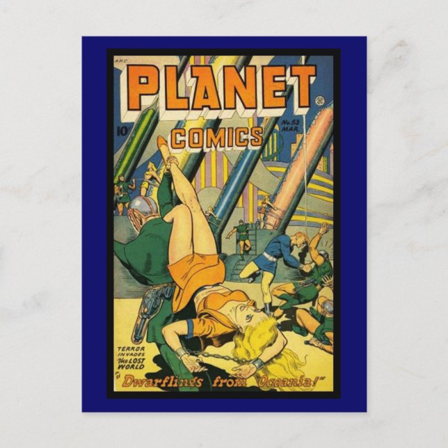 Cobertura del libro de historietas de época postal (Anverso)