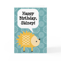 Cobertura personalizada de la tarjeta de nacimient