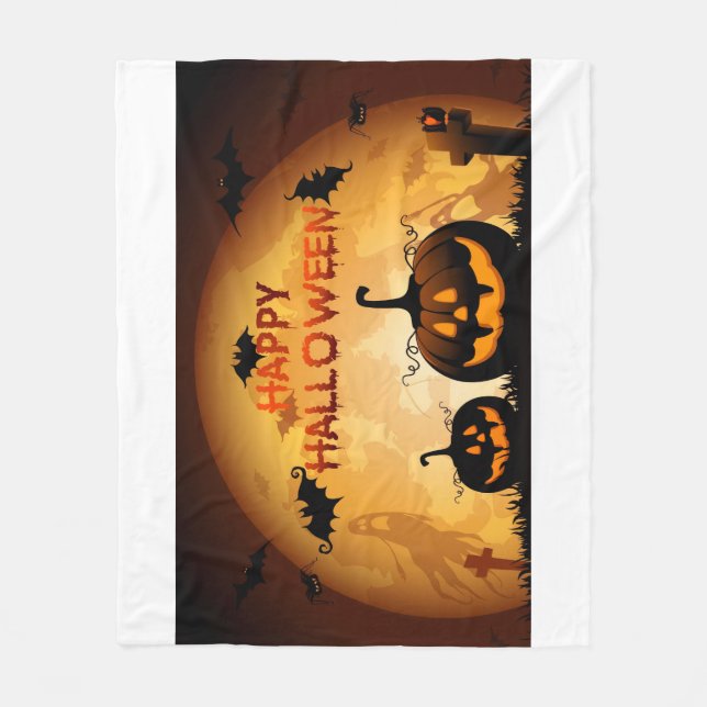 Cobijas de Halloween (Anverso)