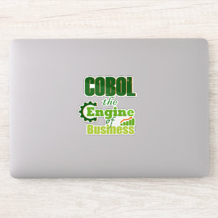 Cobol El Motor de Negocios Pegatina