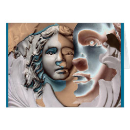 Cobre del azul de la cara de la urna