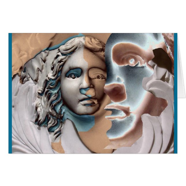 Cobre del azul de la cara de la urna (Anverso (Horizontal))