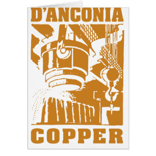 cobre del d'Anconia/logotipo de cobre