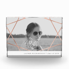 Cobre del graduado el | de Geo falso con la foto