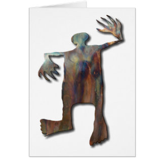 Cobre del hombre bailarín