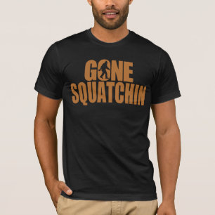 Cobre ido de Squatchin y camiseta negra