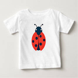 Coccinelle, T-shirt en jersey fin pour bébés
