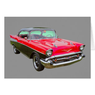 Coche 1957 de la obra clásica del Bel Air de