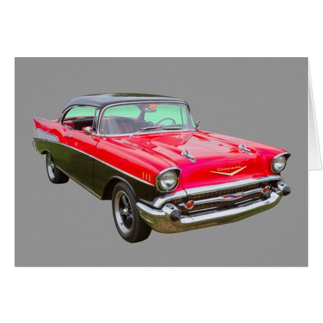 Coche 1957 de la obra clásica del Bel Air de (Anverso (Horizontal))