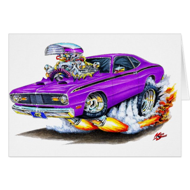 Coche 1970-74 de la púrpura del plumero de (Anverso (Horizontal))
