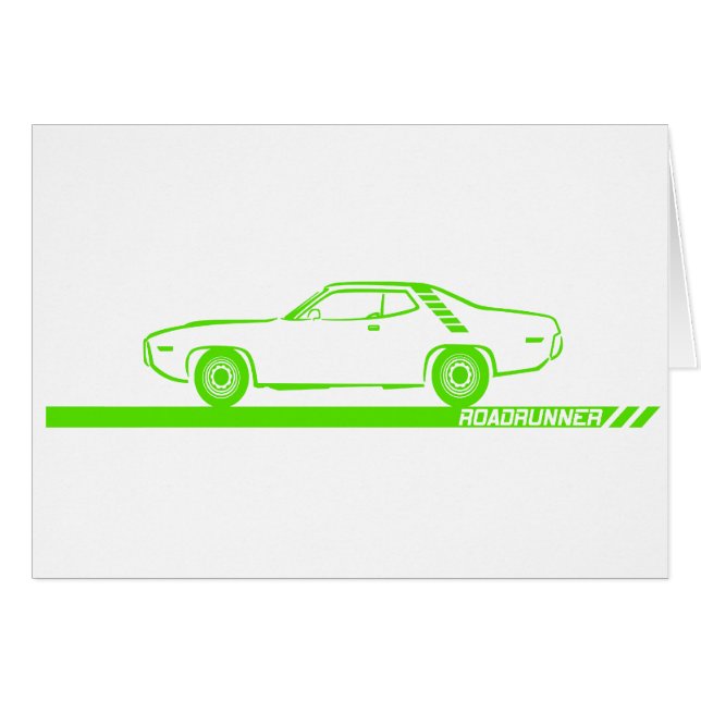 Coche 1971-72 de la cal del Roadrunner (Anverso (Horizontal))