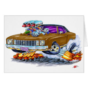 Coche 1972 de Monte Carlo Brown