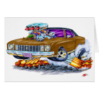 Coche 1972 de Monte Carlo Brown