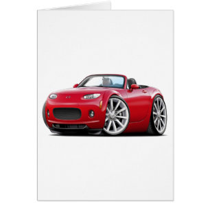 Coche 2006-08 del rojo de Miata