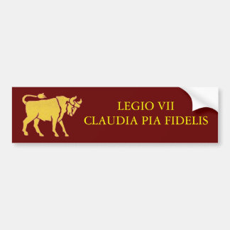 Coche 7mo Pegatina para el parachoques de la legión