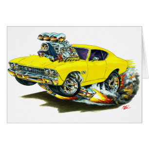 Coche amarillo 1968-69 de Chevelle