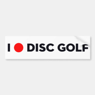 Coche AMO a la pegatina para el parachoques del GOLF del