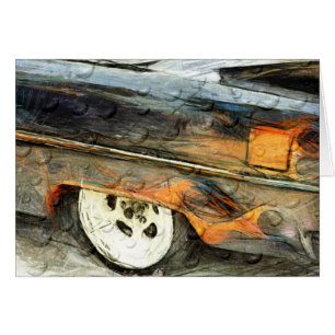 Coche antiguo del músculo