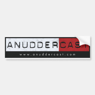 Coche AnudderCast: La pegatina para el parachoques