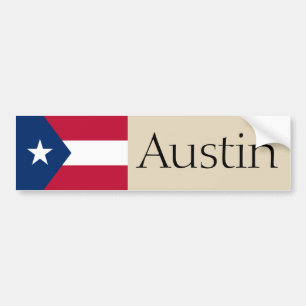 Coche Austin, Tejas propuso a la pegatina para el