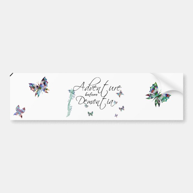 Coche Aventura antes de la pegatina para el parachoques (Frente)