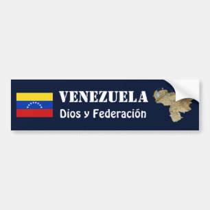 Coche Bandera de Venezuela + Pegatina para el