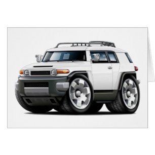 Coche blanco Fj Cruiser