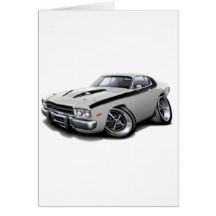 Coche Blanco-Negro 1973-74 del Roadrunner