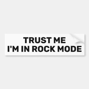 Coche Calma - Estoy En Modo Rock™ Pegatina Para Parachoq