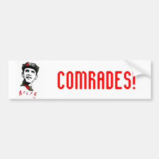 Coche Camaradas pegatina para el parachoques de Oba Mao