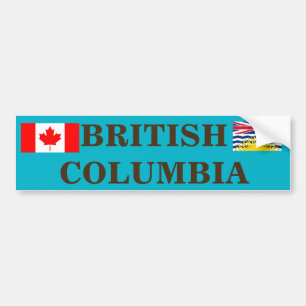 Coche Canadá - pegatina para el parachoques de la
