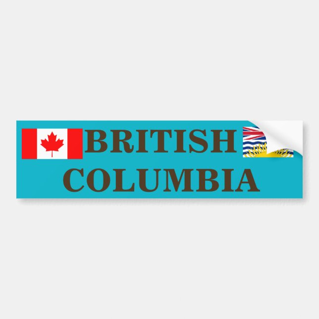 Coche Canadá - pegatina para el parachoques de la (Frente)