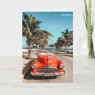 COCHE CLÁSICO AÑOS 50 TARJETAS PARA TODAS LAS OCAS