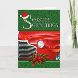 Coche Clásico | Navidad Automotriz | Personalizado