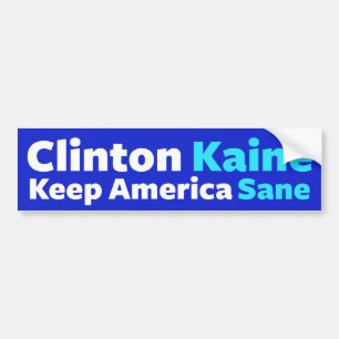 Coche Clinton/Kaine: Guarde a la pegatina para el