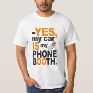 Coche como camisa de la cabina telefónica - elegir