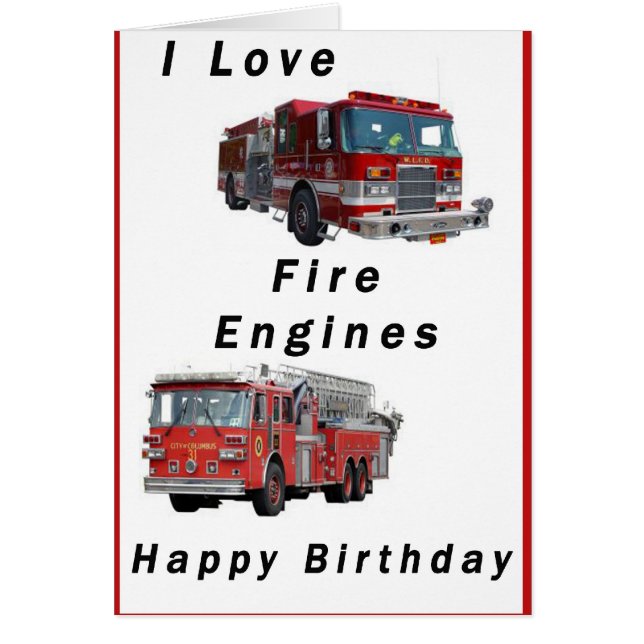 Coche de bomberos (Frente)