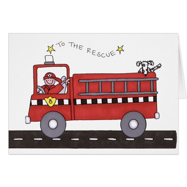 Coche de bomberos (Anverso (Horizontal))