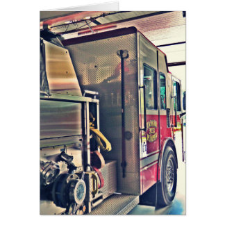 Coche de bomberos, listo