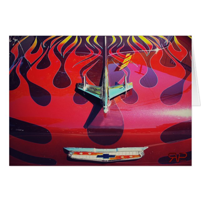 Coche de carreras 1955 de Chevy V6 (Anverso (Horizontal))